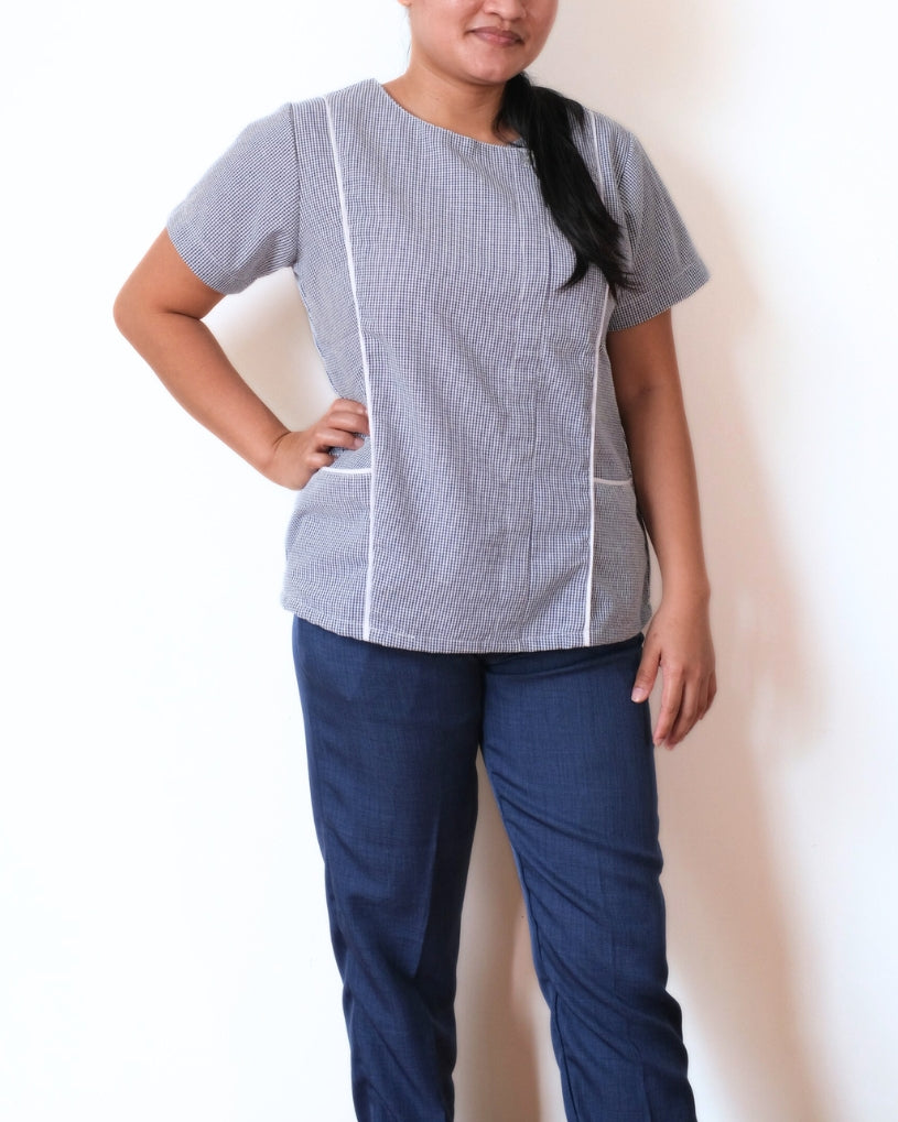 Anna in Seer Sucker (On hand)