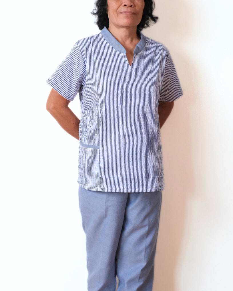 Tintin in Seer Sucker - Set (Regular Size)