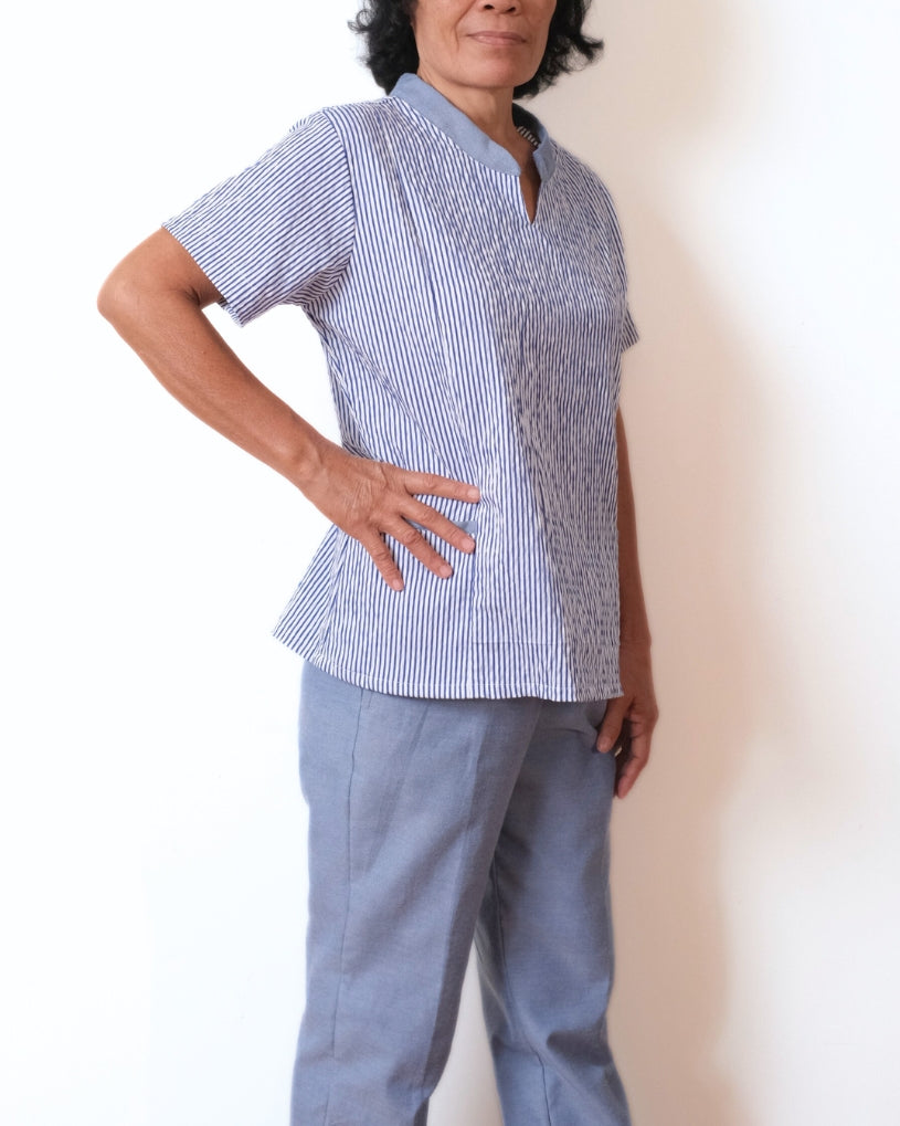 Tintin in Seer Sucker - Set (Regular Size)