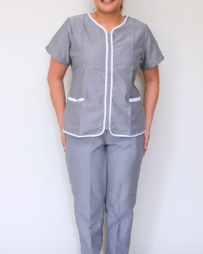 Rose in Chambray - Top Only