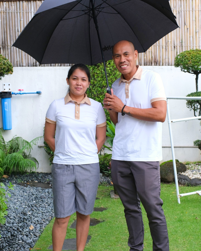 Collared Airluxe Tees - Top Only (On hand)