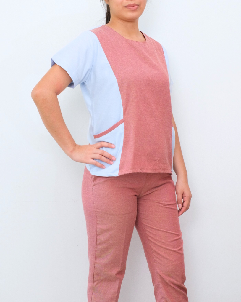 Kacy in Chambray - Set (Regular Size)