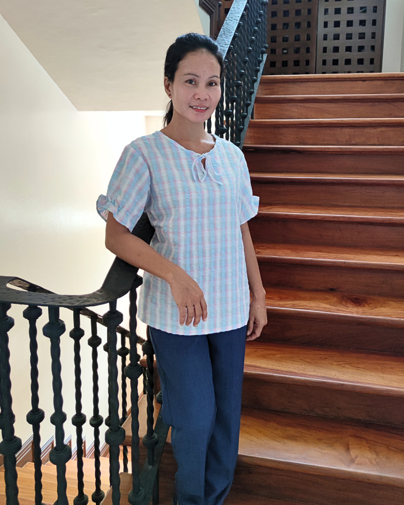 Maria in Seer Sucker - Set (Plus Size)