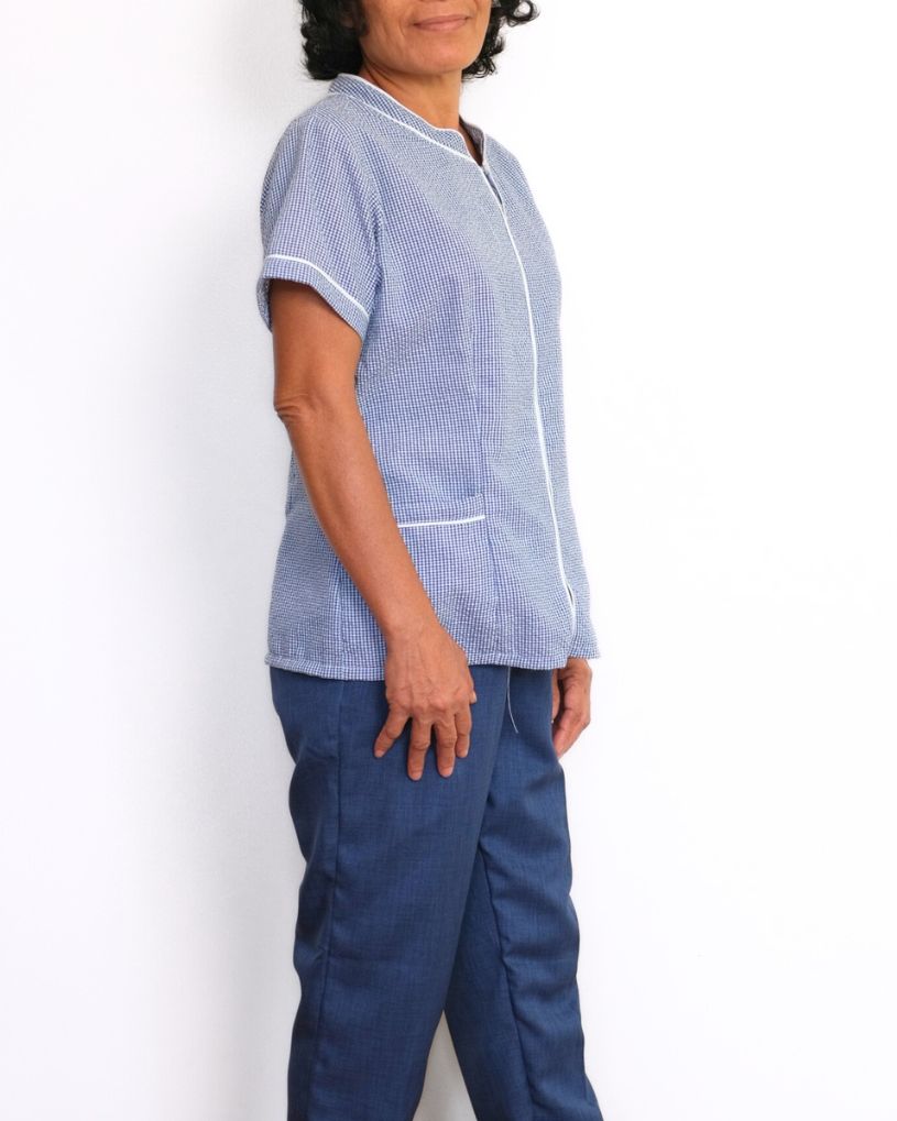 Mira in Seer Sucker - Set (Plus Size)