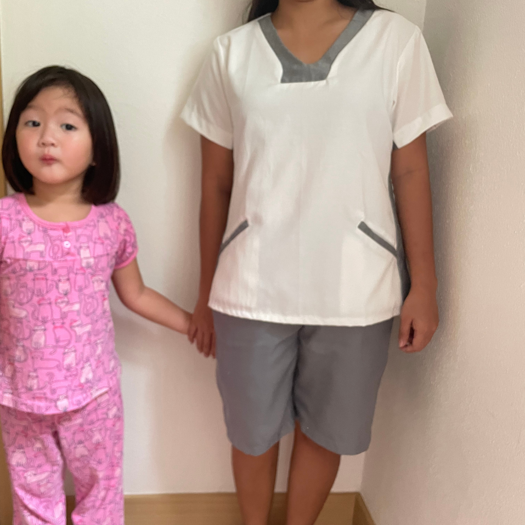 Diane in Chambray - Set (Plus Size)