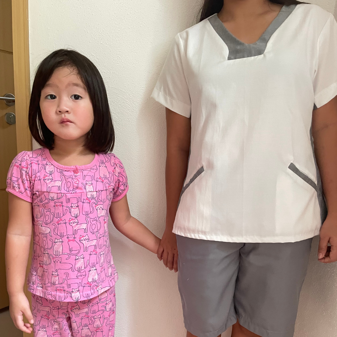 Diane in Chambray - Set (Plus Size)