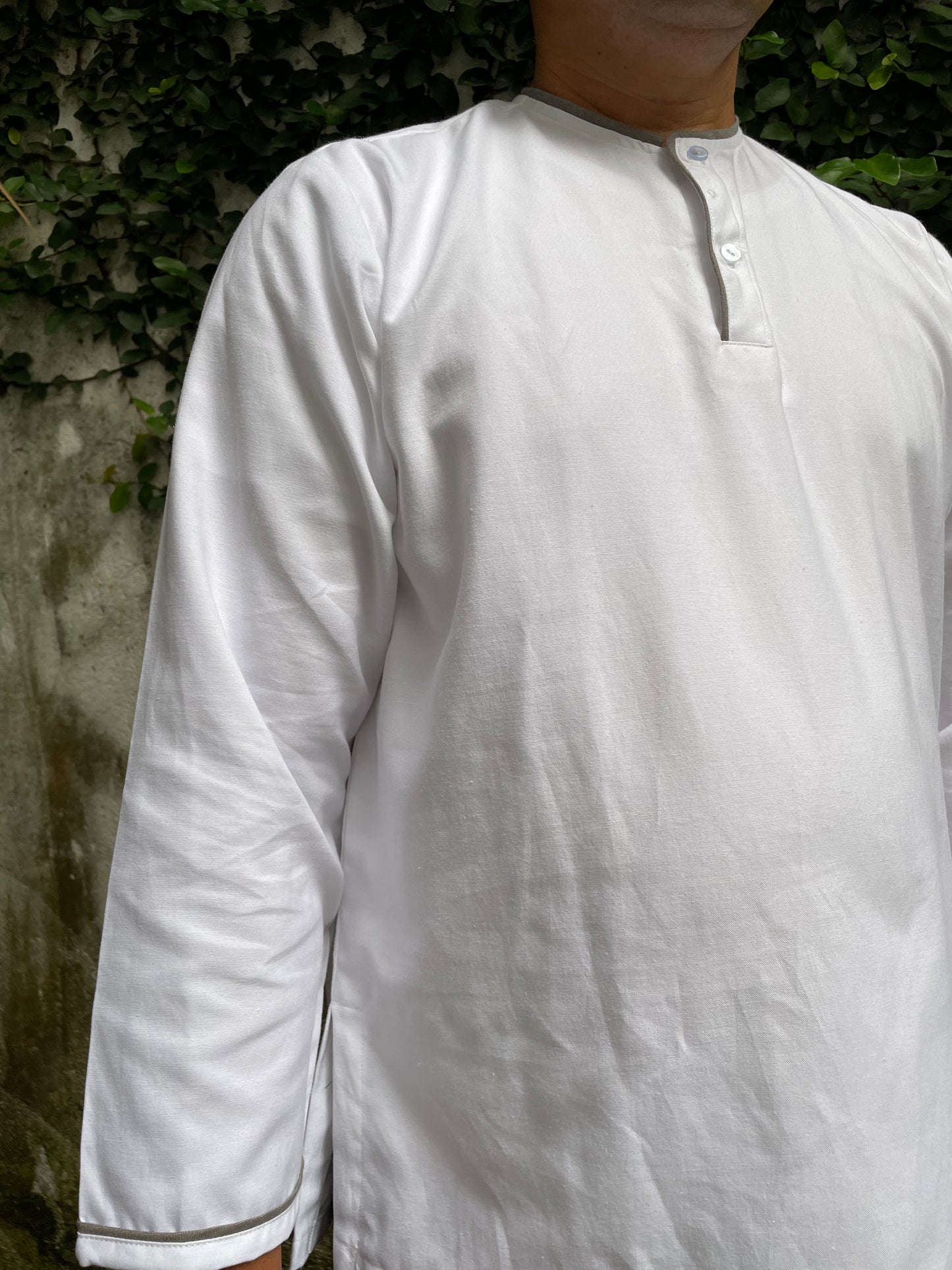 Camisa de Chino - Long Sleeve (Plus Size)