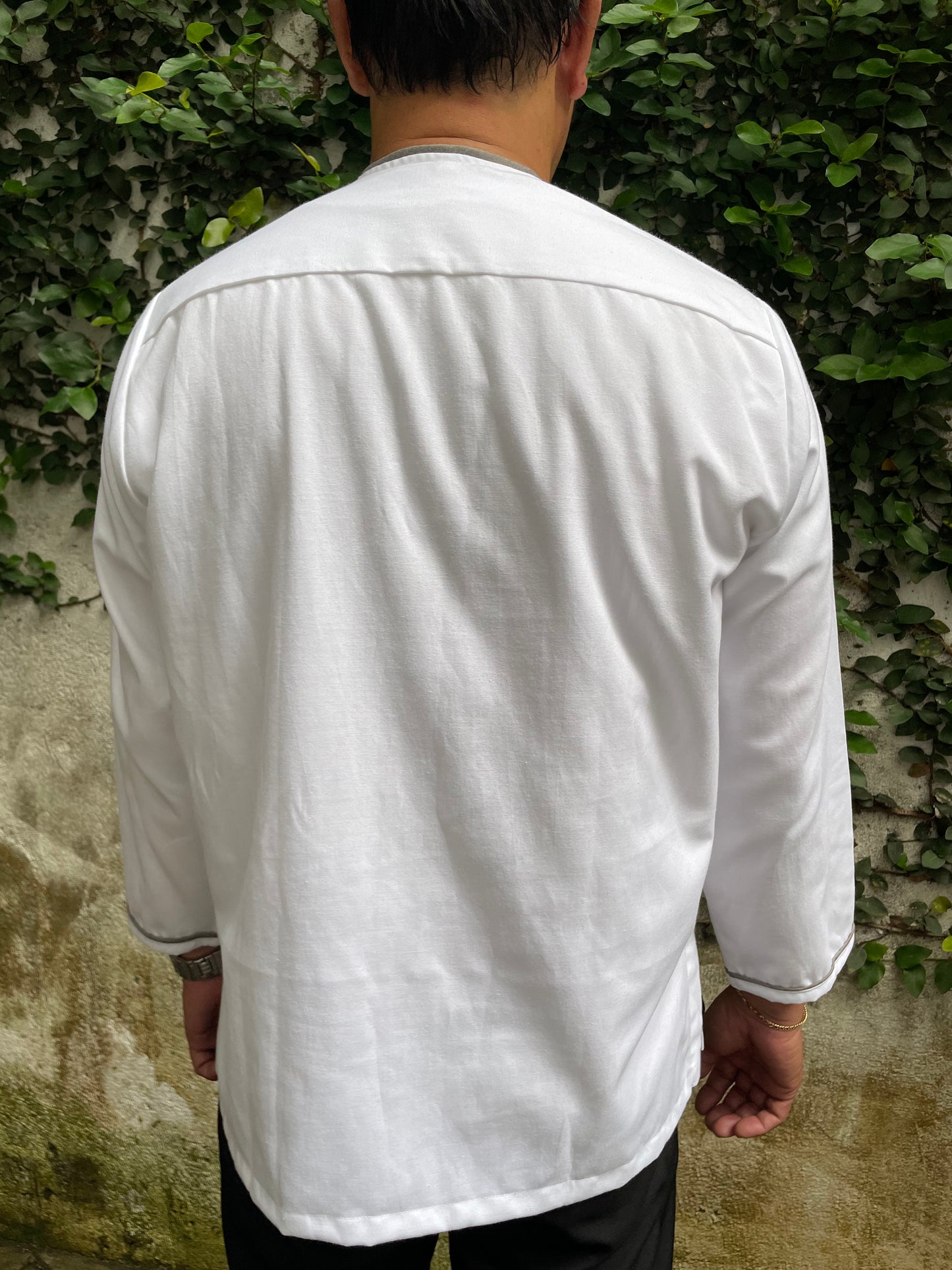 Camisa de Chino - Long Sleeve (Plus Size)