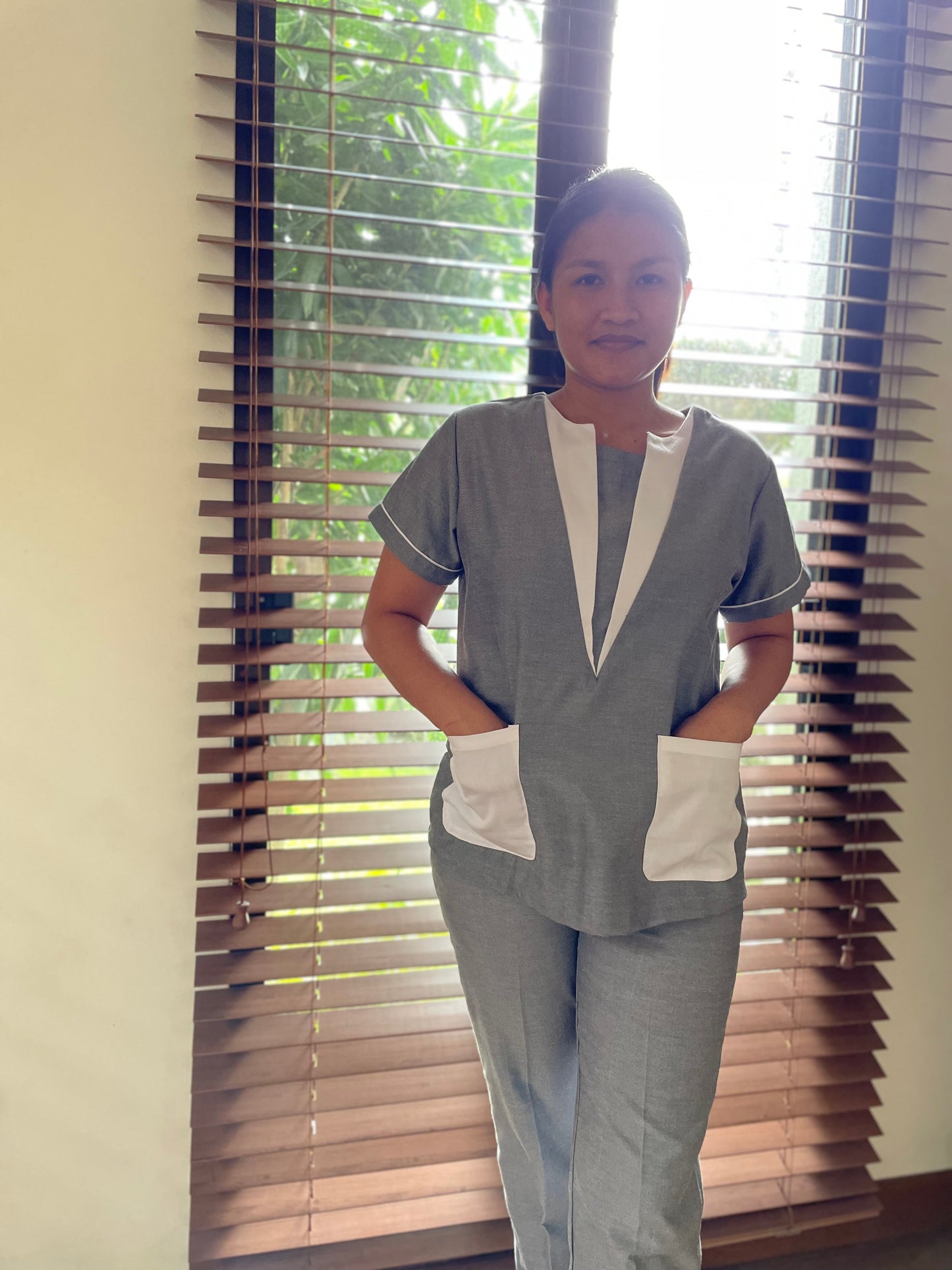 Rizza in Chambray - Top Only