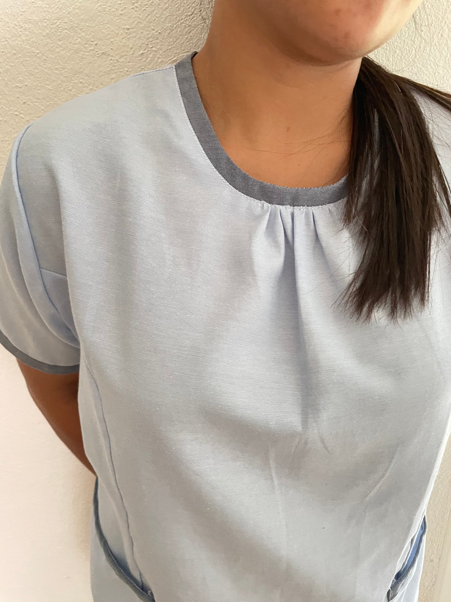 Janelle in Chambray - Top Only