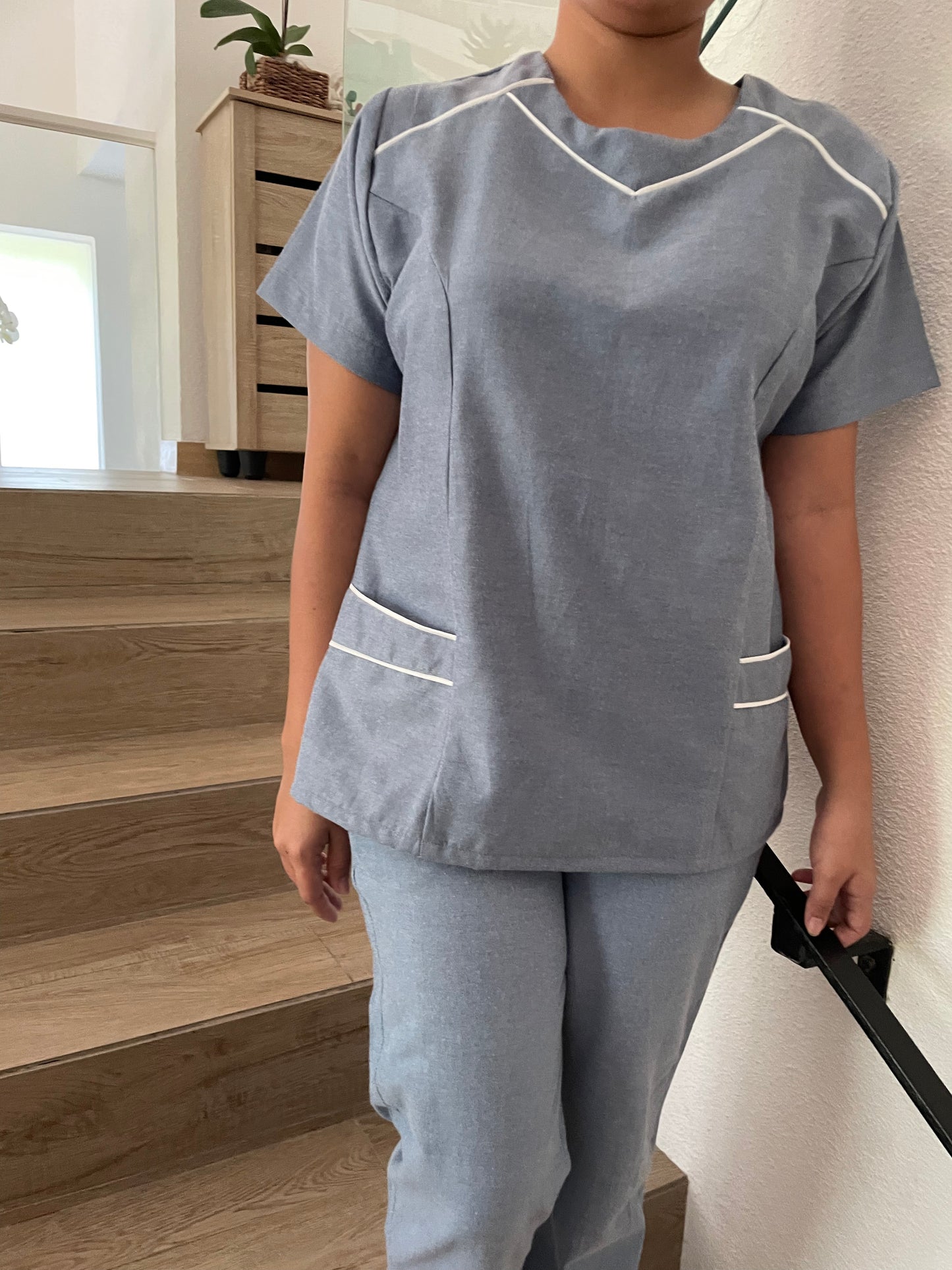 Leonie in Chambray - Set (Regular Size)