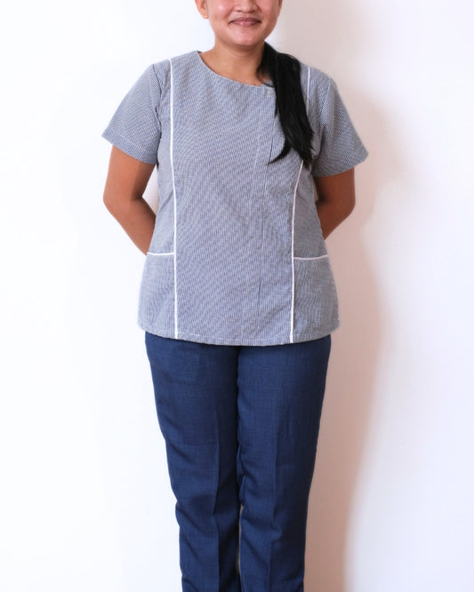 Anna in Seer Sucker - Set (Regular Size)