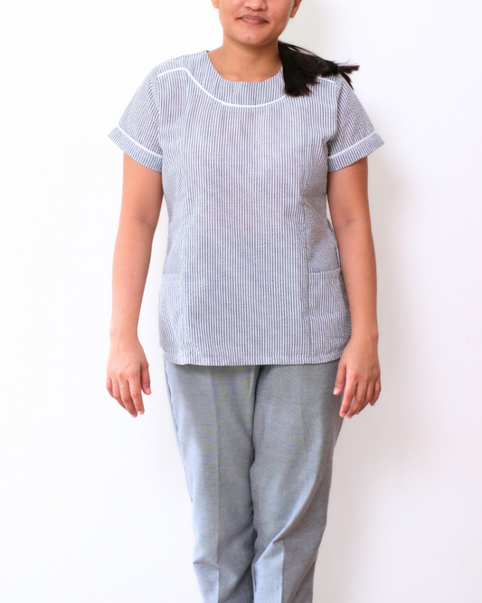 Luz in Seer Sucker - Set (Plus Size)