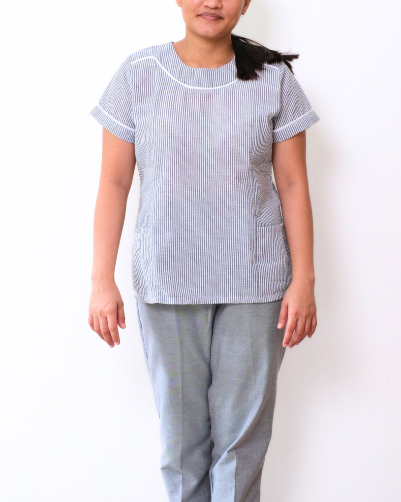 Luz in Seer Sucker - Set (Regular Size)