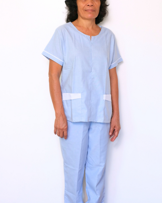 Emma in Light Blue Chambray - Set (Regular Size)